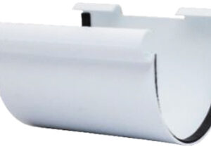 PP BB Half Round Gutter Connector