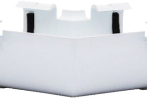 PP BB Half Round Gutter Corner 45D External