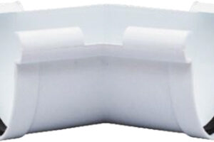 PP BB Half Round Gutter Corner 45D Internal