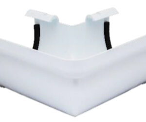 PP BB Half Round Gutter Corner 90D External
