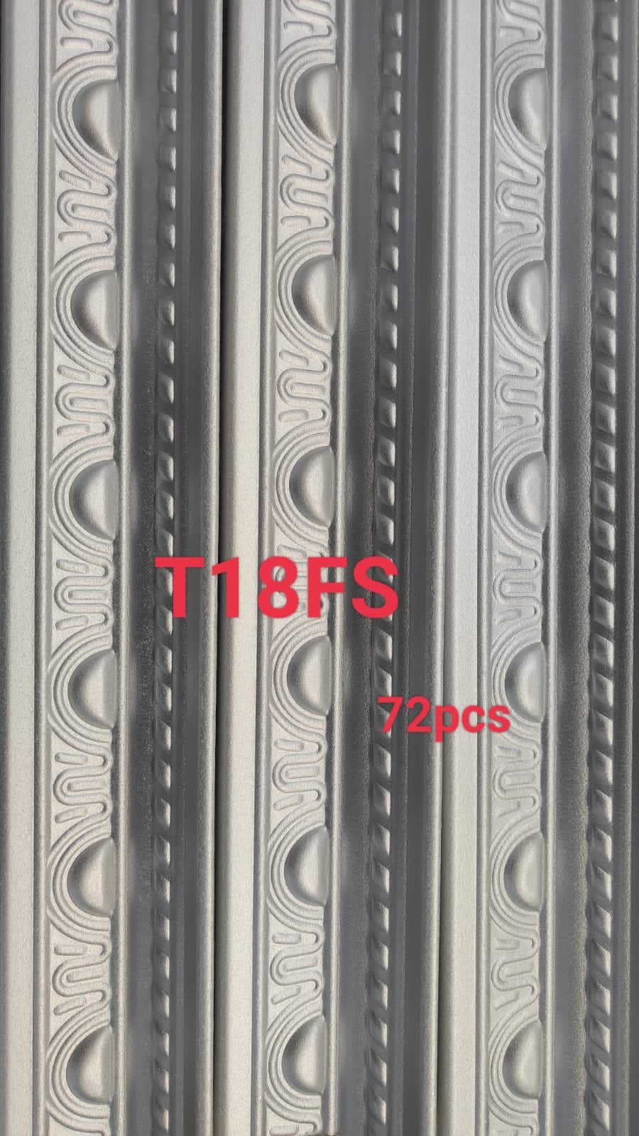 Foam Cornice Color Silver