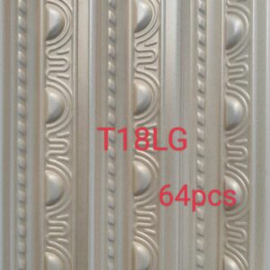 Foam Cornice Color White & Gold