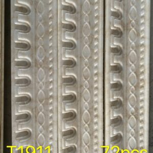 Foam Cornice Color White & Brown