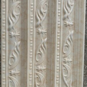 Foam Cornice Color White & Light Brown