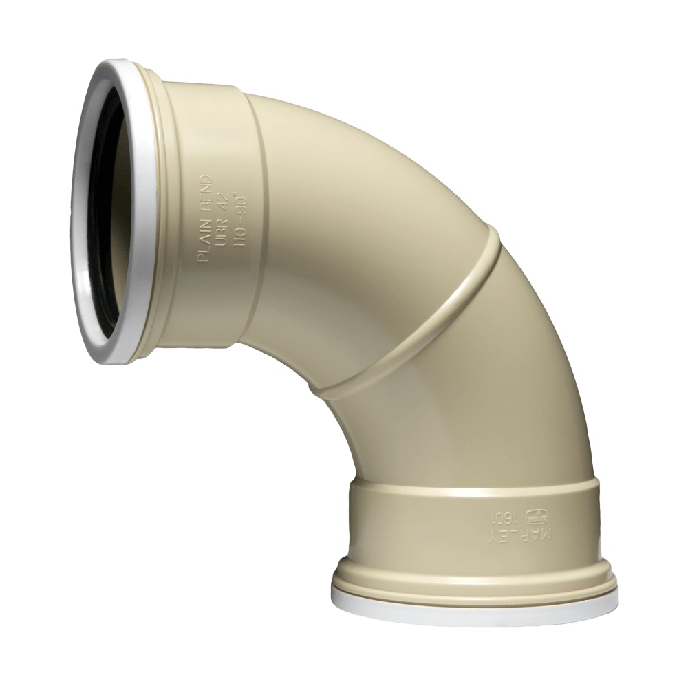 Underground long radius bend - 110mm x 90mm