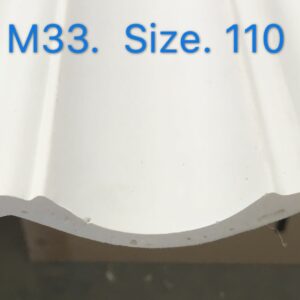 Hard Cornice Color White – Size 110