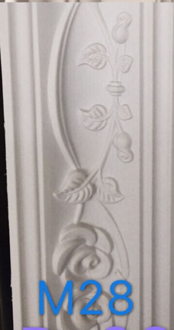 Hard Cornice Color White