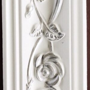 Hard Cornice Color White & Silver